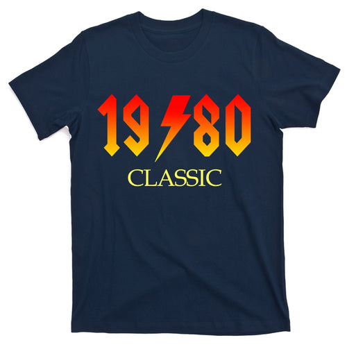 1980 Classic Rock 40th Birthday T-Shirt product image 1