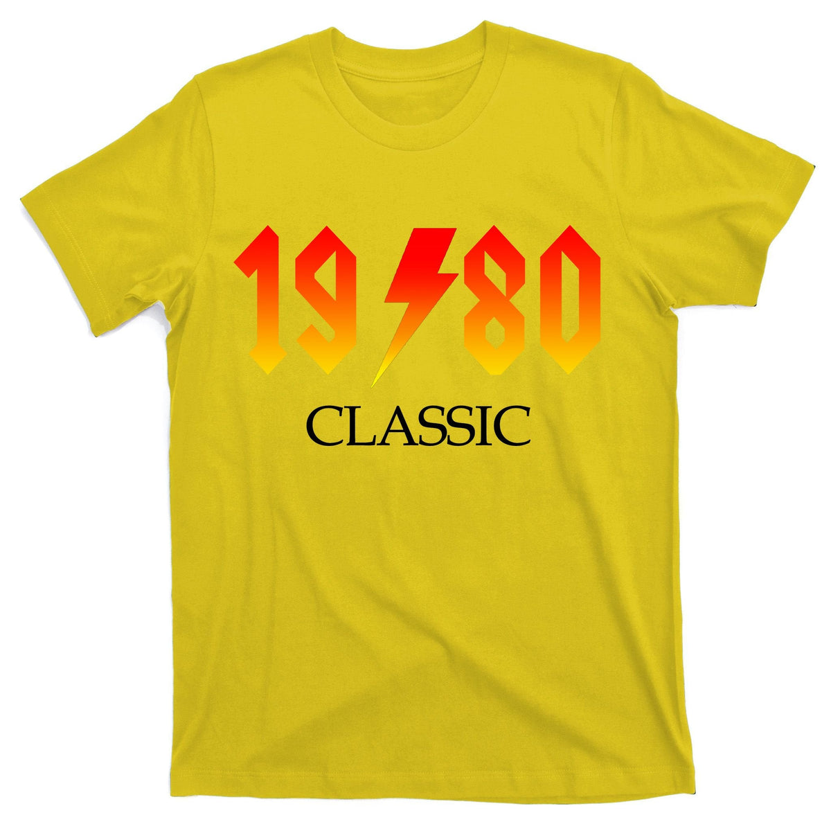 1980 Classic Rock 40th Birthday T-Shirt product image 3