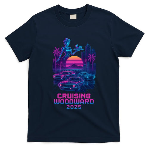 2025 Cruising Woodward Neon Vibes T-Shirt product image 1