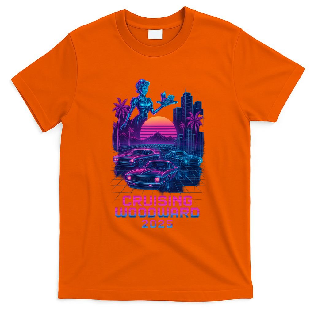 2025 Cruising Woodward Neon Vibes T-Shirt product image 3