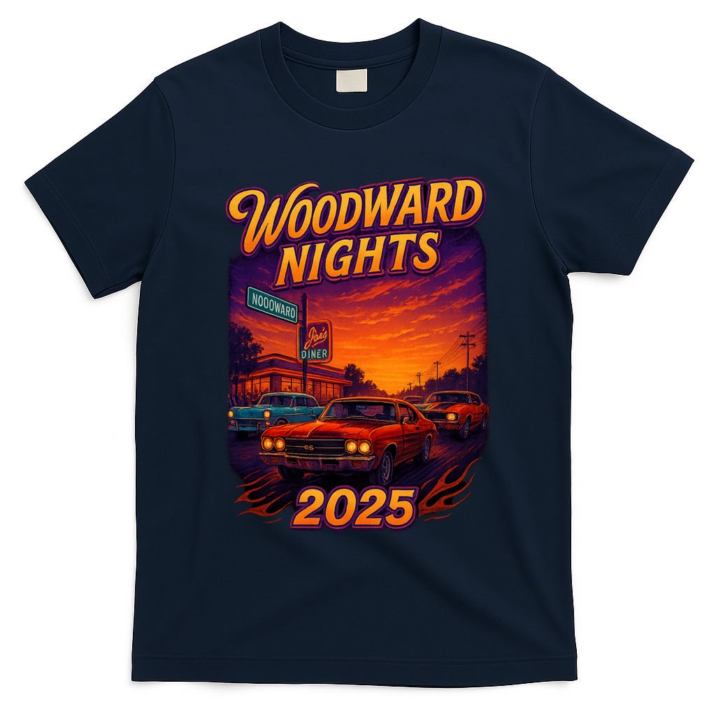 2025 Woodward Nights T-Shirt product image 1