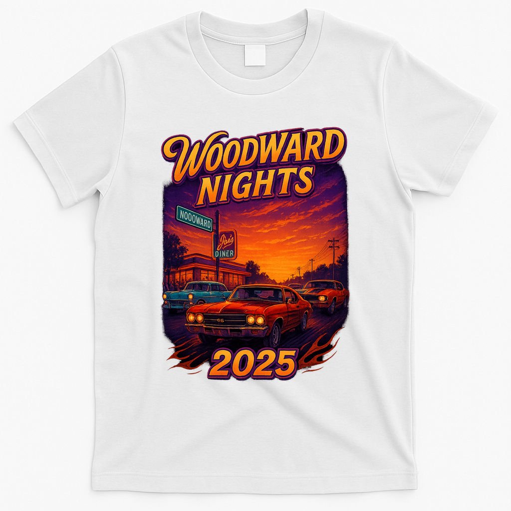 2025 Woodward Nights T-Shirt product image 6