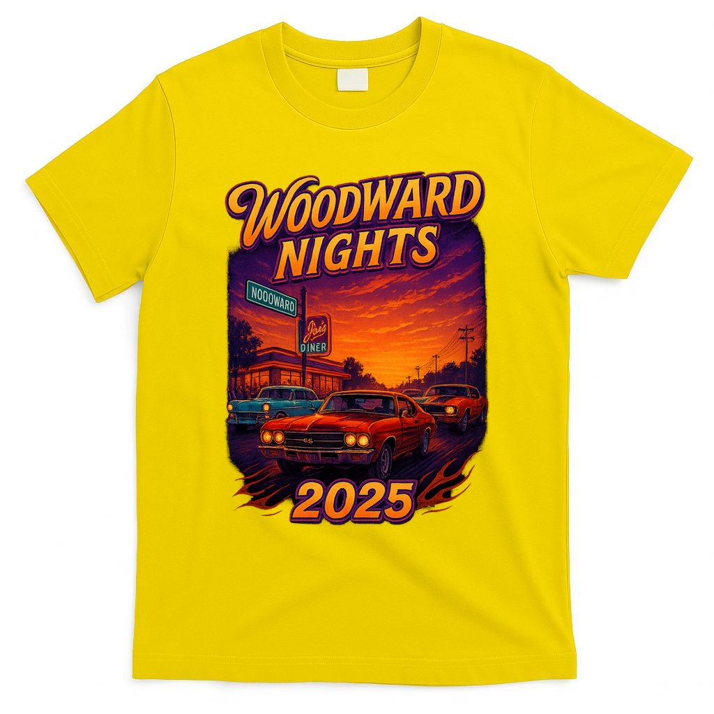 2025 Woodward Nights T-Shirt product image 2