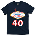 40 Years Old In Vegas - 40th Birthday T-Shirt product image 1
