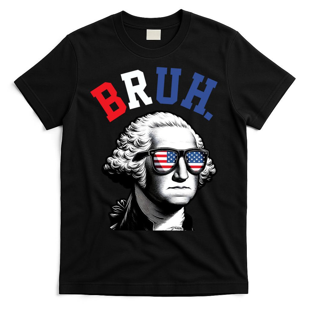 4th Of July George Washington Bruh T-Shirt product image 4