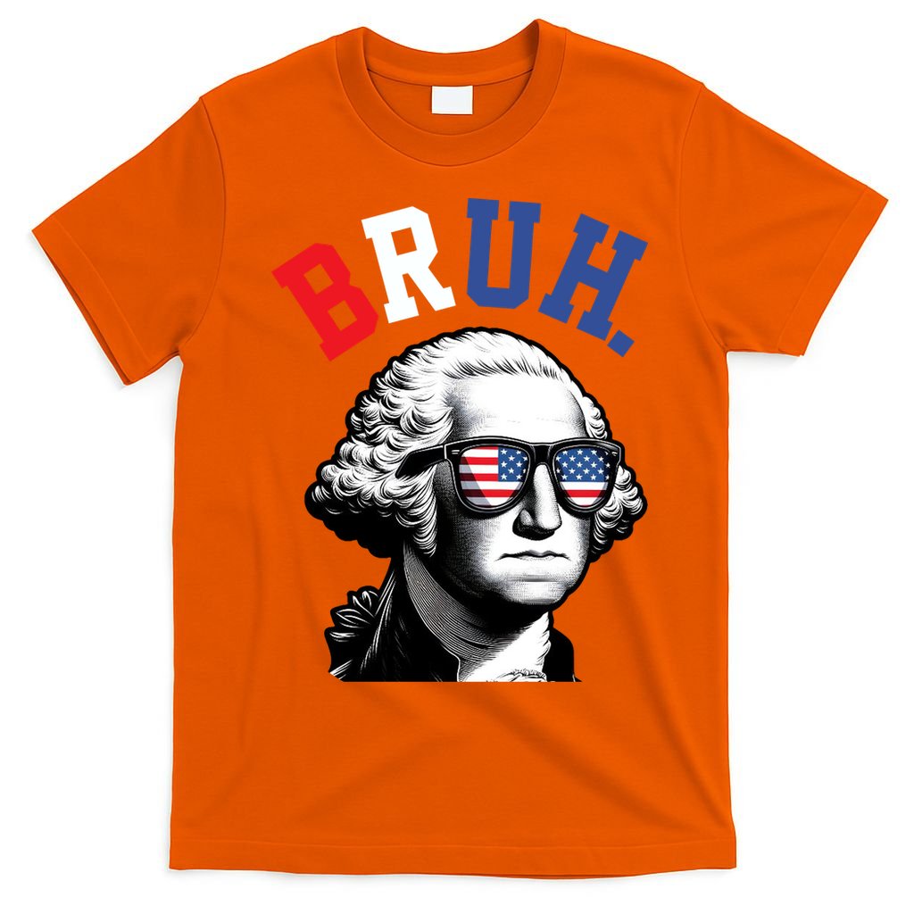 4th Of July George Washington Bruh T-Shirt product image 3