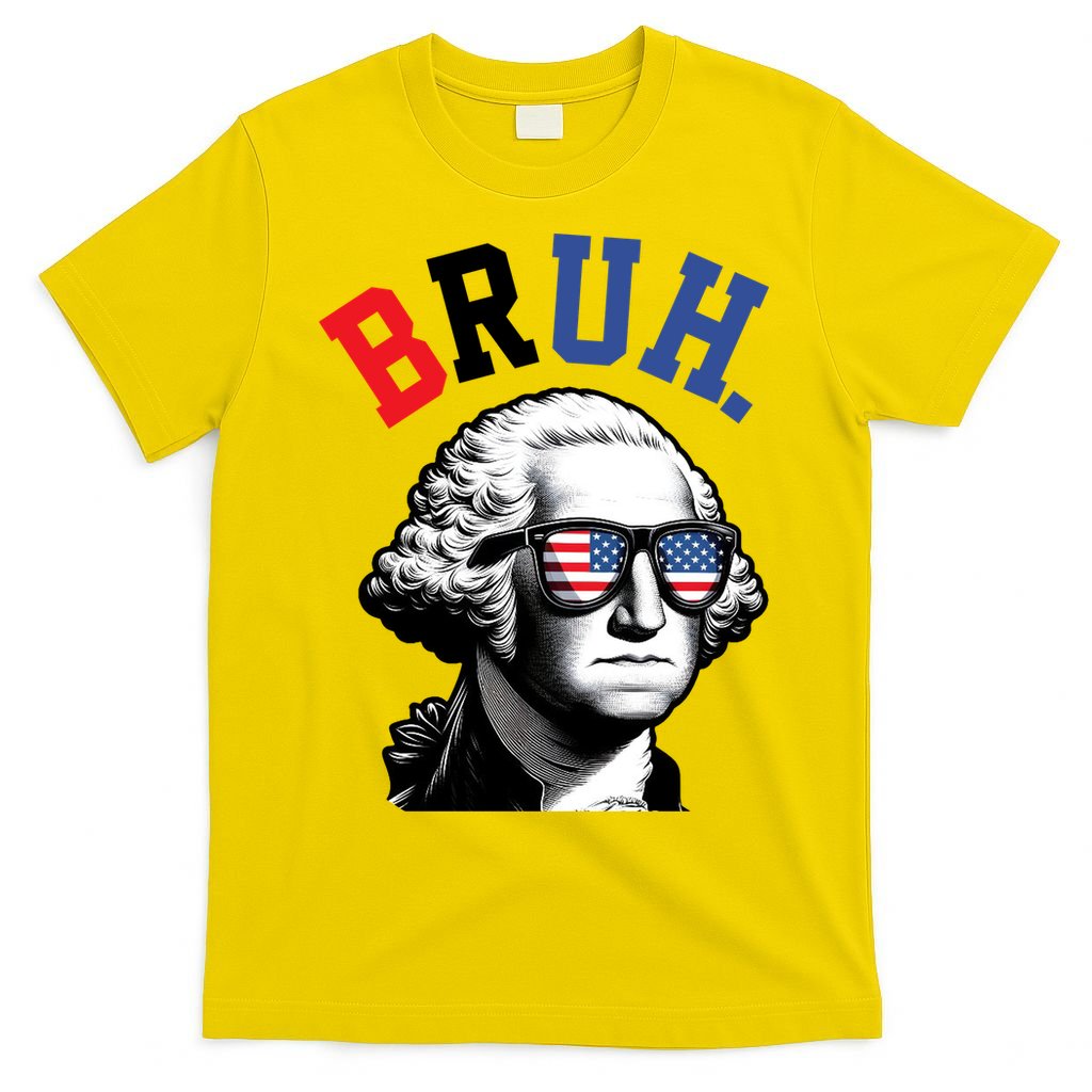 4th Of July George Washington Bruh T-Shirt product image 2