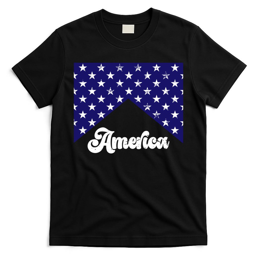 4th Of July Independence Day America Retro Pattern T-Shirt product image 4