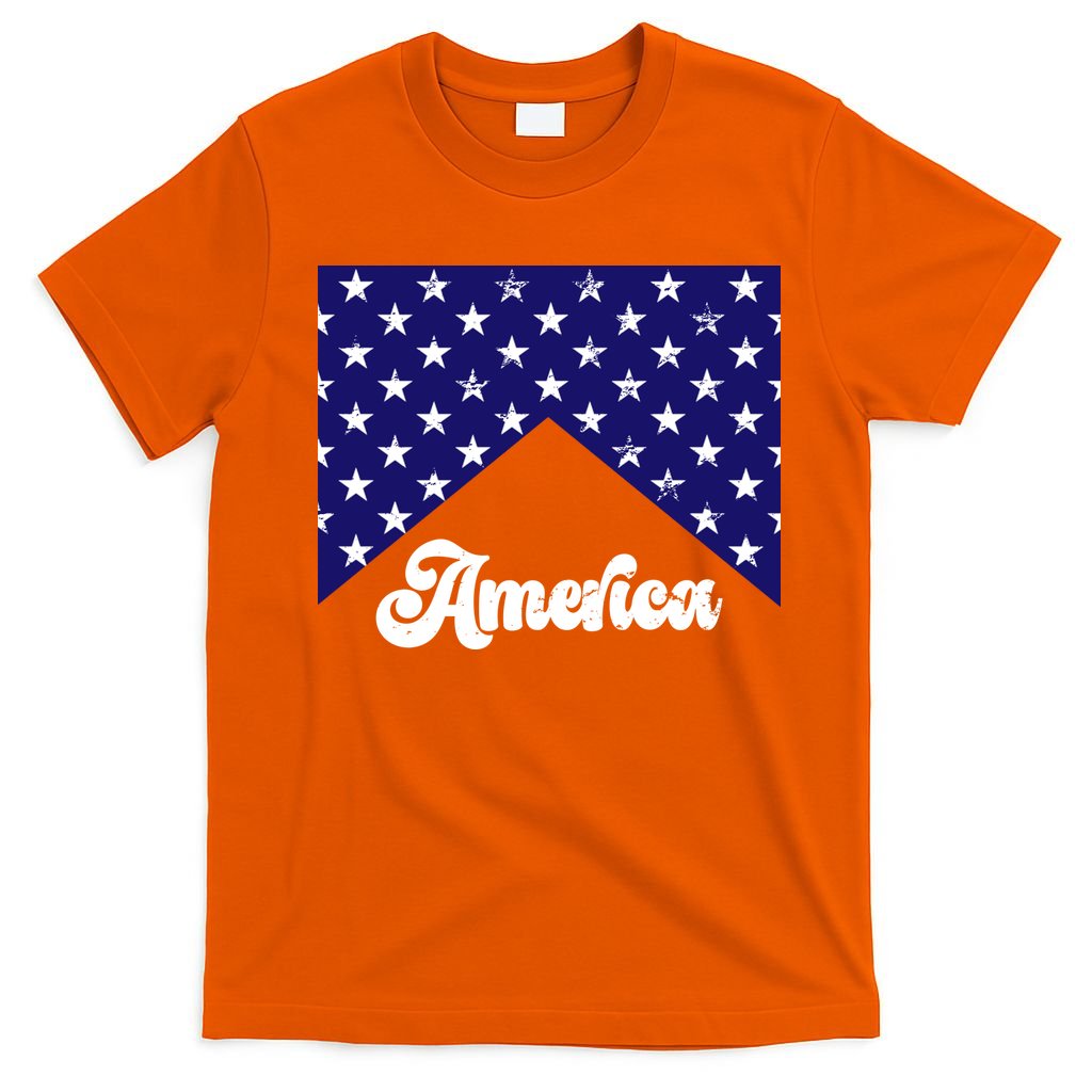 4th Of July Independence Day America Retro Pattern T-Shirt product image 3