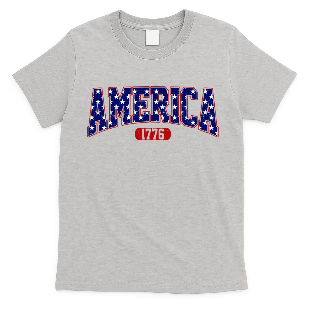 America 1776 Retro 4th Of July Independence Day T-Shirt product image 5