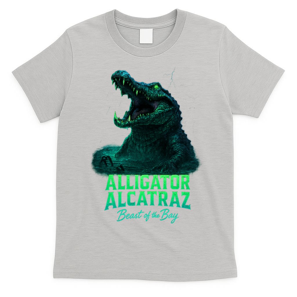 Alligator Alcatraz Beast Of The Bay T-Shirt product image 5