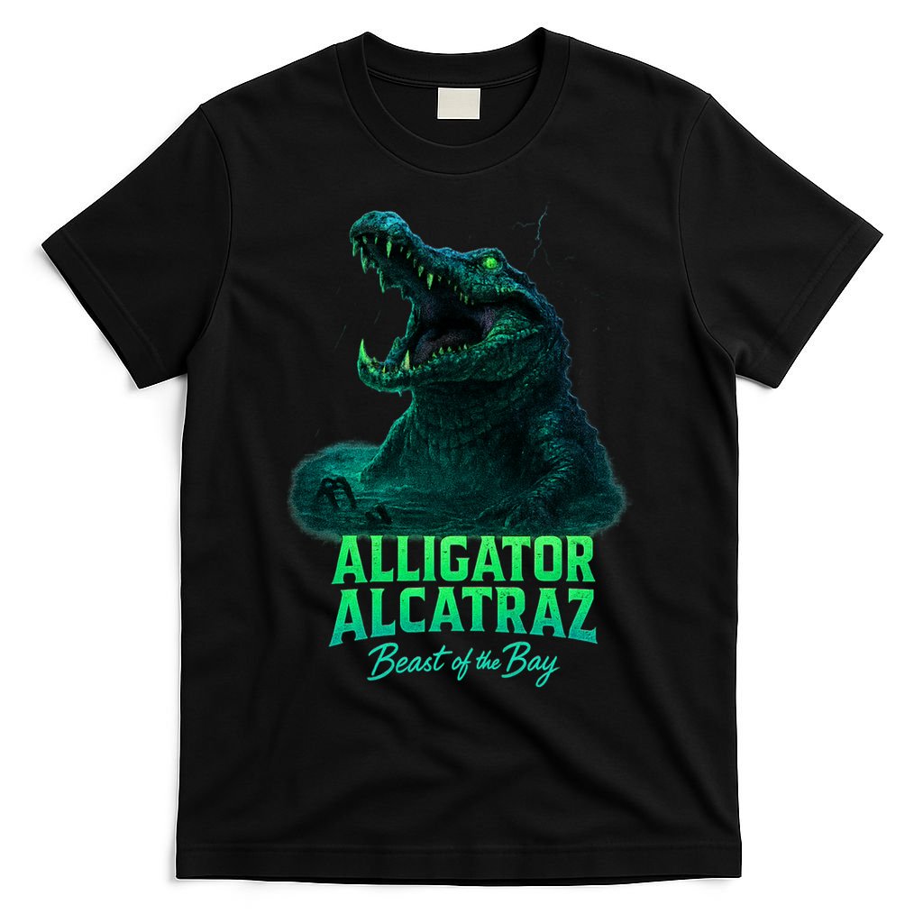 Alligator Alcatraz Beast Of The Bay T-Shirt product image 4