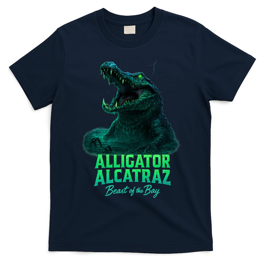 Alligator Alcatraz Beast Of The Bay T-Shirt product image 1