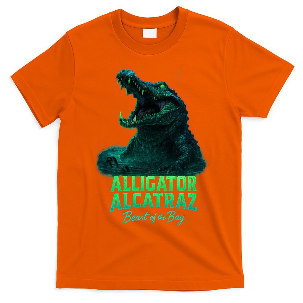 Alligator Alcatraz Beast Of The Bay T-Shirt product image 3