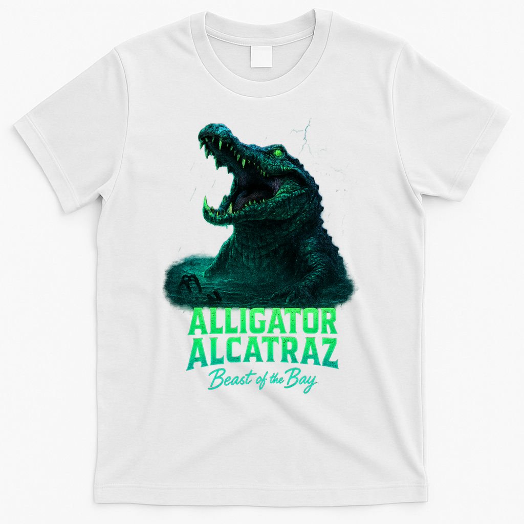 Alligator Alcatraz Beast Of The Bay T-Shirt product image 6