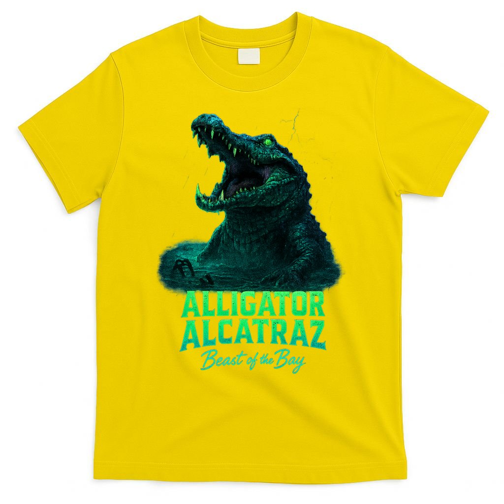 Alligator Alcatraz Beast Of The Bay T-Shirt product image 2