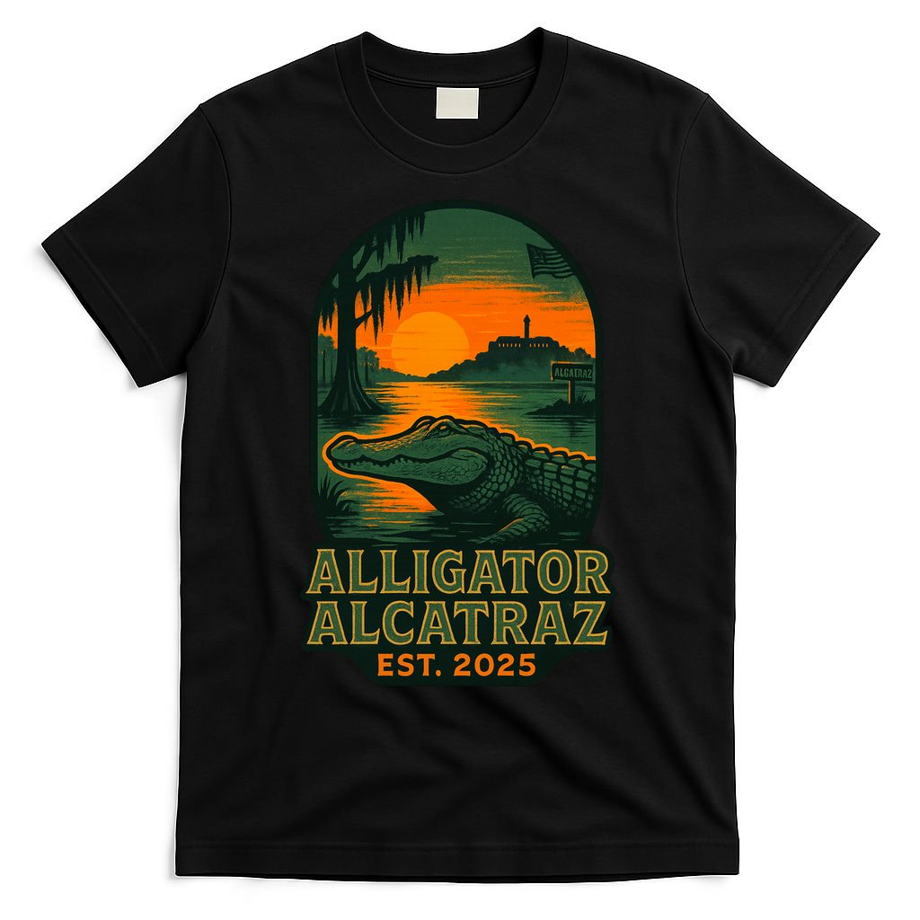 Alligator Alcatraz Est 2025 T-Shirt product image 4