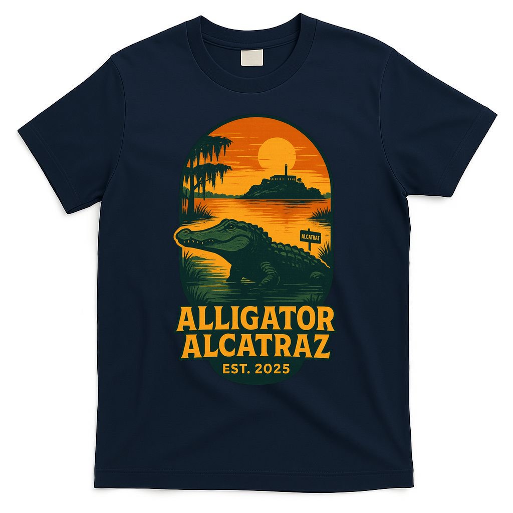 Alligator Alcatraz Established 2025 Gator Swamp T-Shirt product image 1