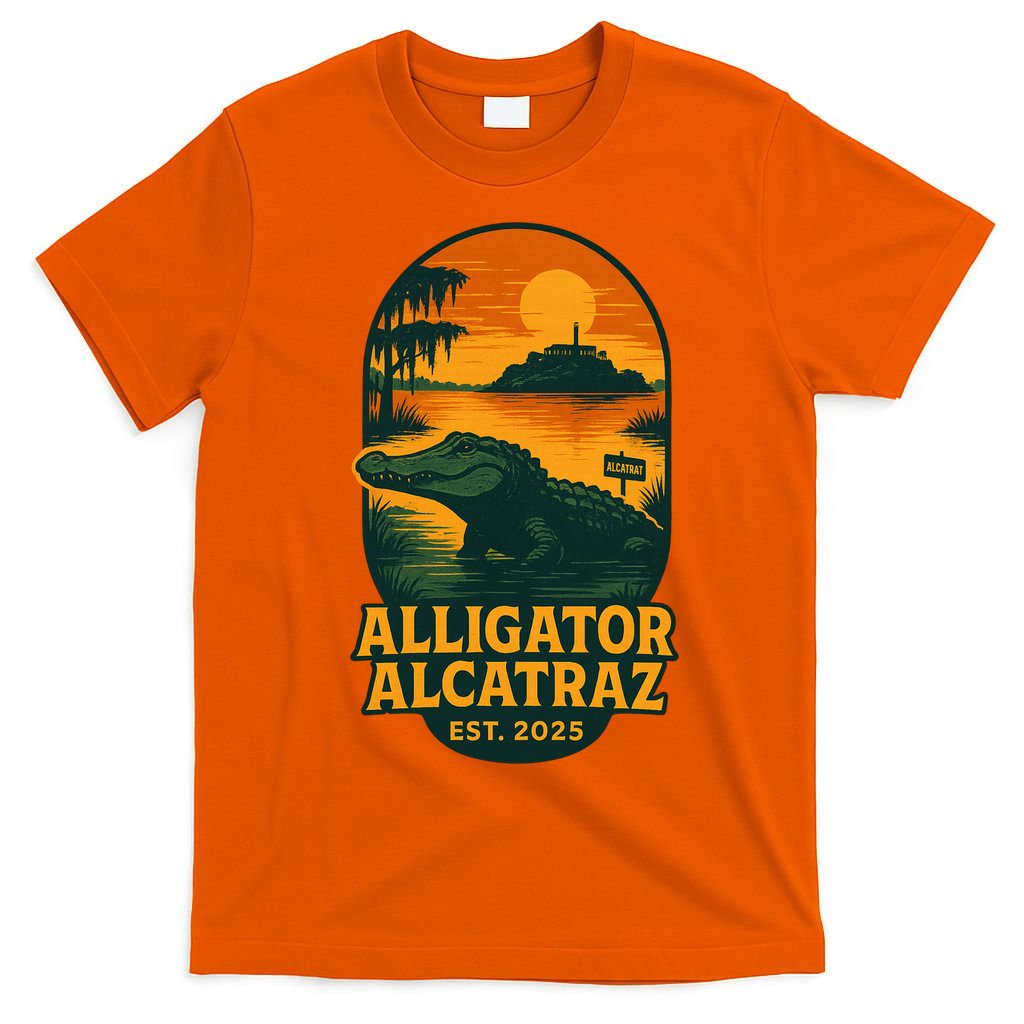 Alligator Alcatraz Established 2025 Gator Swamp T-Shirt product image 3