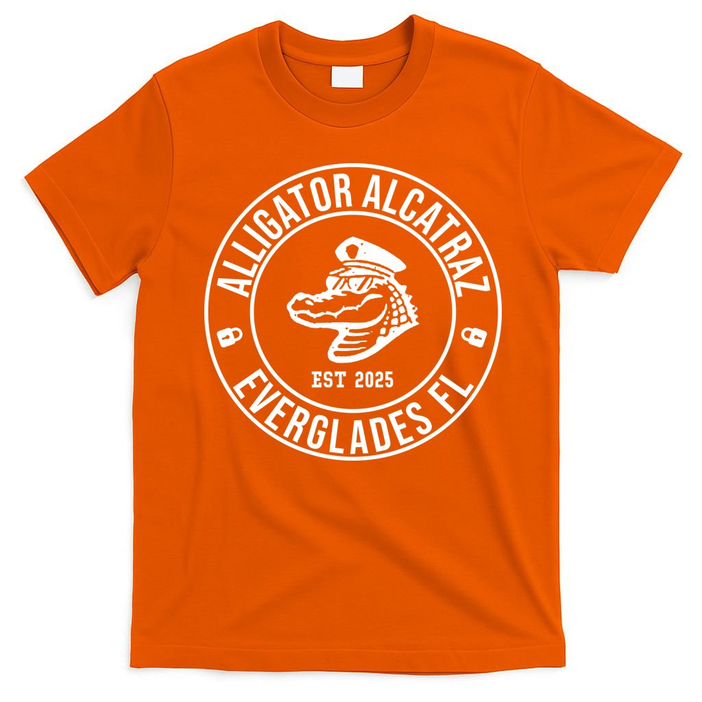 Alligator Alcatraz Everglades Florida Est 2025 T-Shirt product image 3