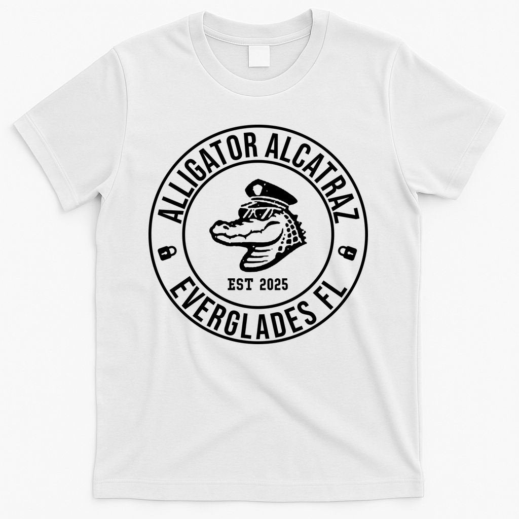Alligator Alcatraz Everglades Florida Est 2025 T-Shirt product image 6