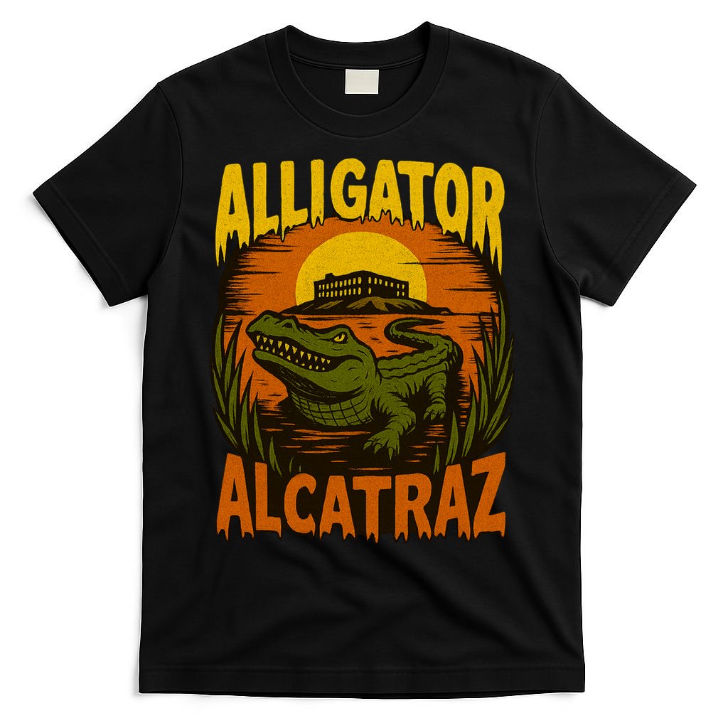 Alligator Alcatraz Funny Meme Gator T-Shirt product image 4