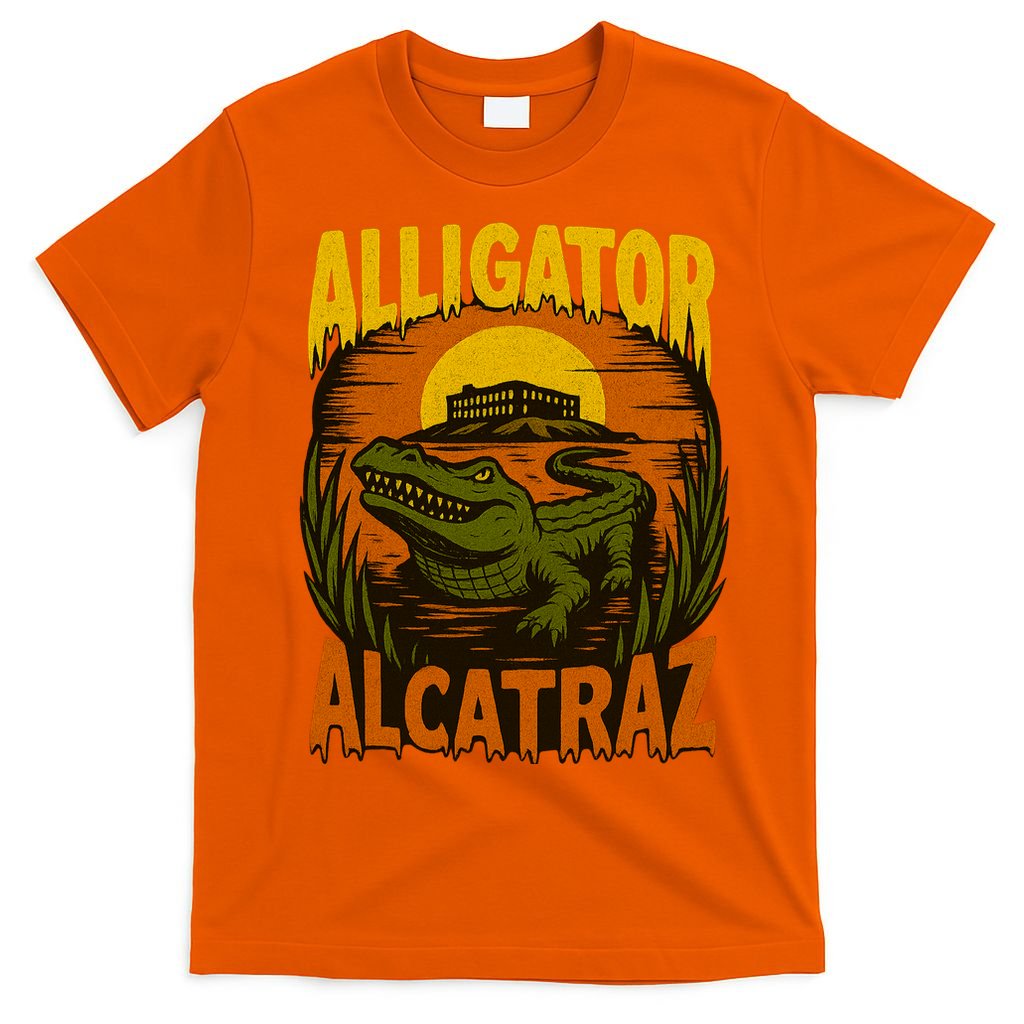 Alligator Alcatraz Funny Meme Gator T-Shirt product image 3