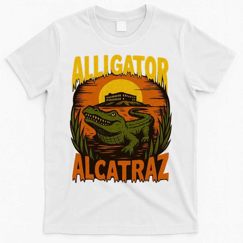 Alligator Alcatraz Funny Meme Gator T-Shirt product image 6