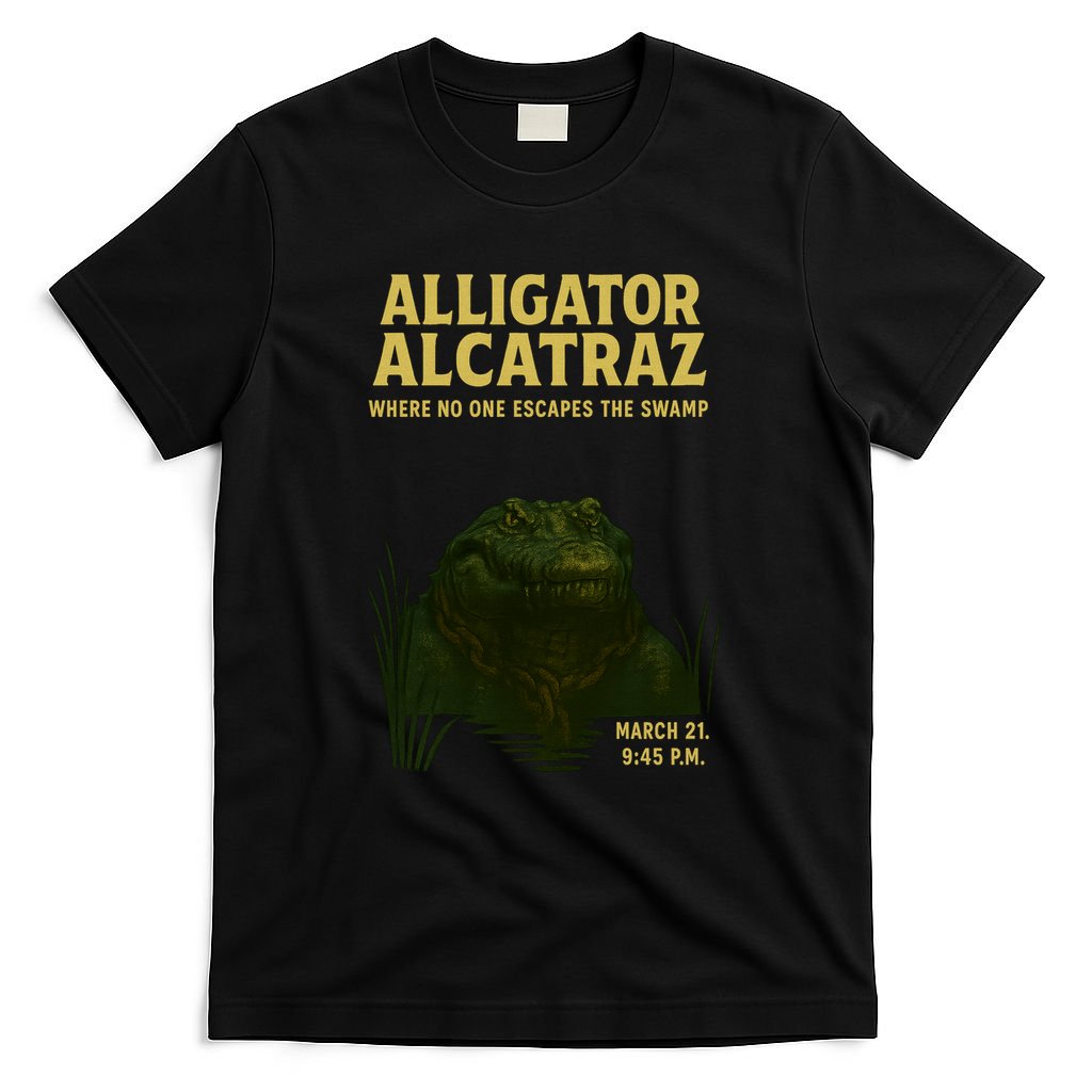 Alligator Alcatraz In Action T-Shirt product image 4