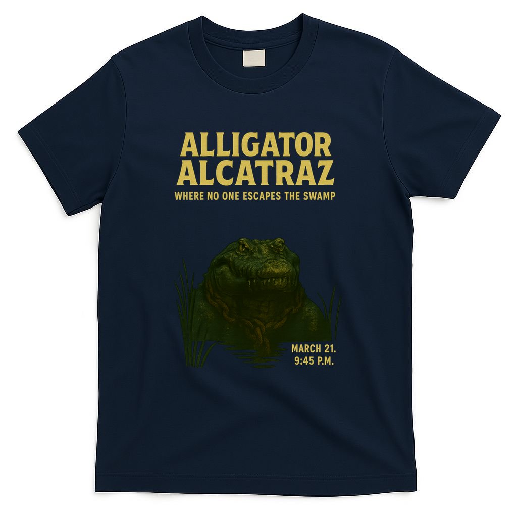 Alligator Alcatraz In Action T-Shirt product image 1