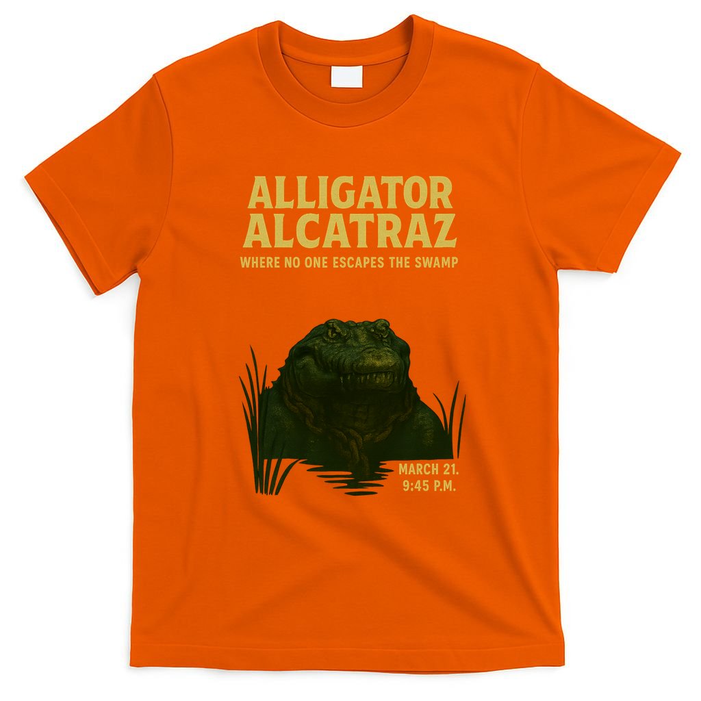Alligator Alcatraz In Action T-Shirt product image 3