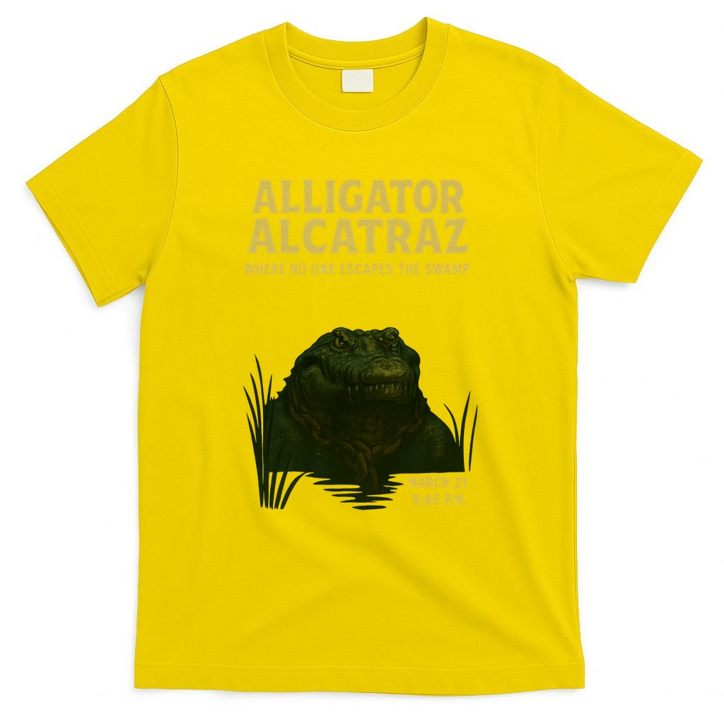 Alligator Alcatraz In Action T-Shirt product image 2