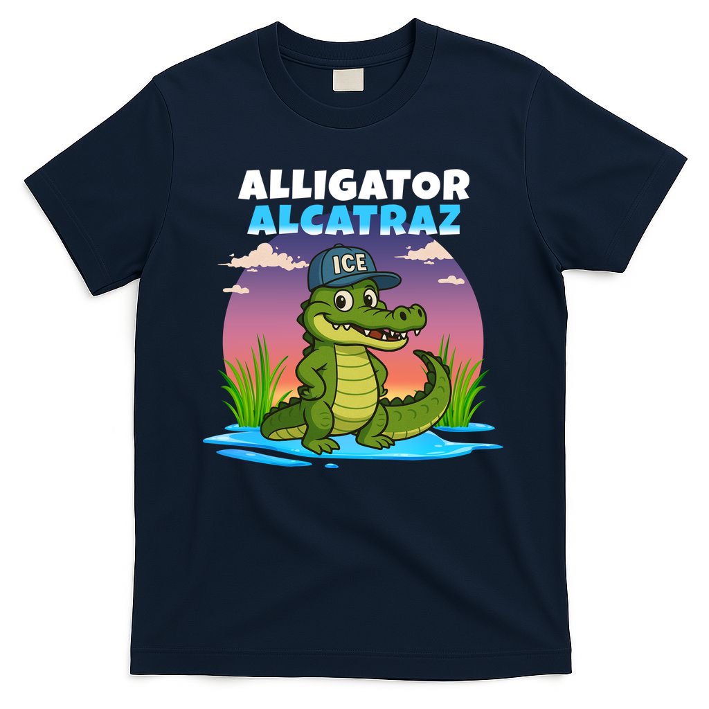 Alligator Alcatraz Sunset T-Shirt product image 1