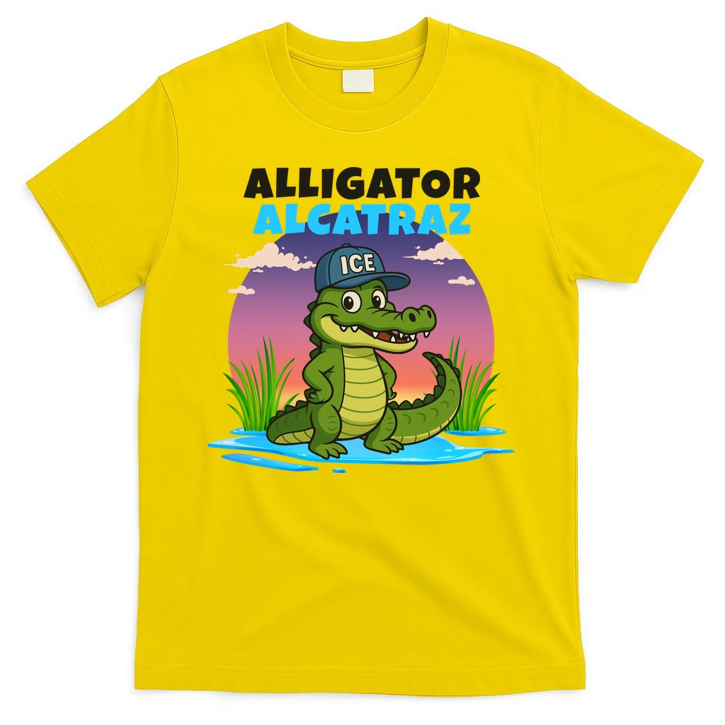 Alligator Alcatraz Sunset T-Shirt product image 2