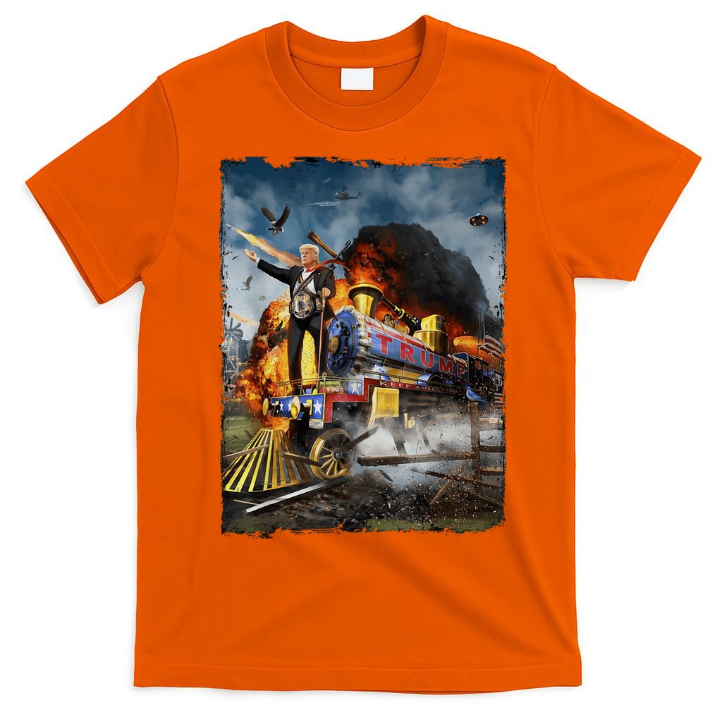 All Aboard The Trump Train Graphic Art T-Shirt product image 3