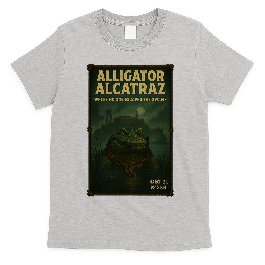 Alligator Alcatraz Where No One Escapes The Swamp T-Shirt product image 5