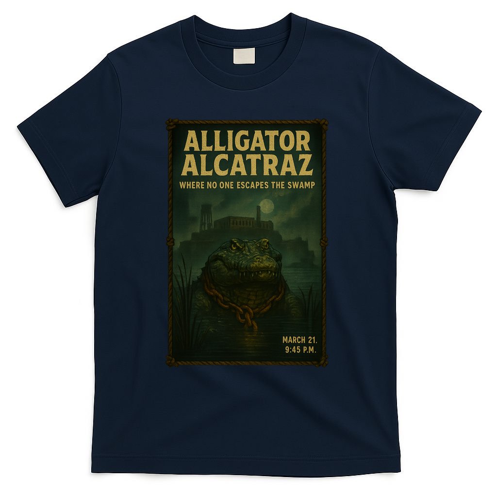 Alligator Alcatraz Where No One Escapes The Swamp T-Shirt product image 1