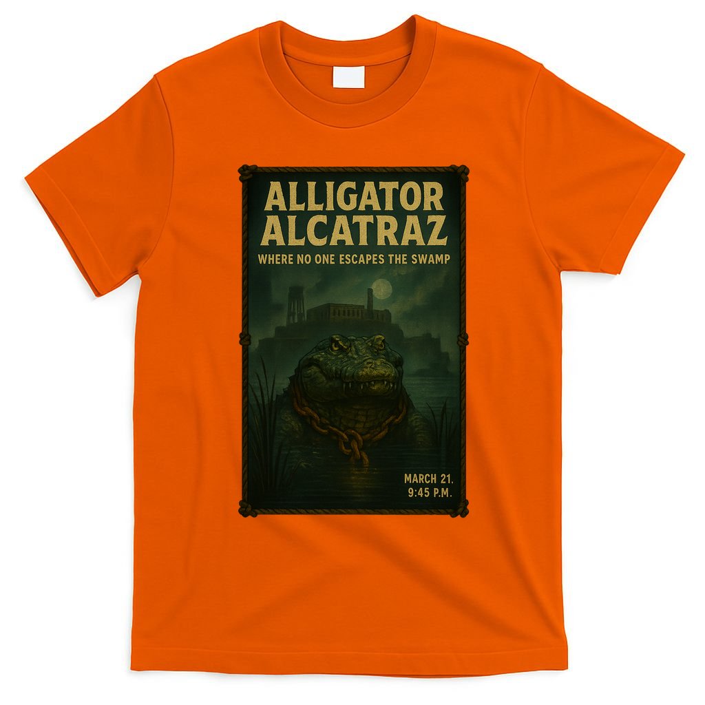 Alligator Alcatraz Where No One Escapes The Swamp T-Shirt product image 3