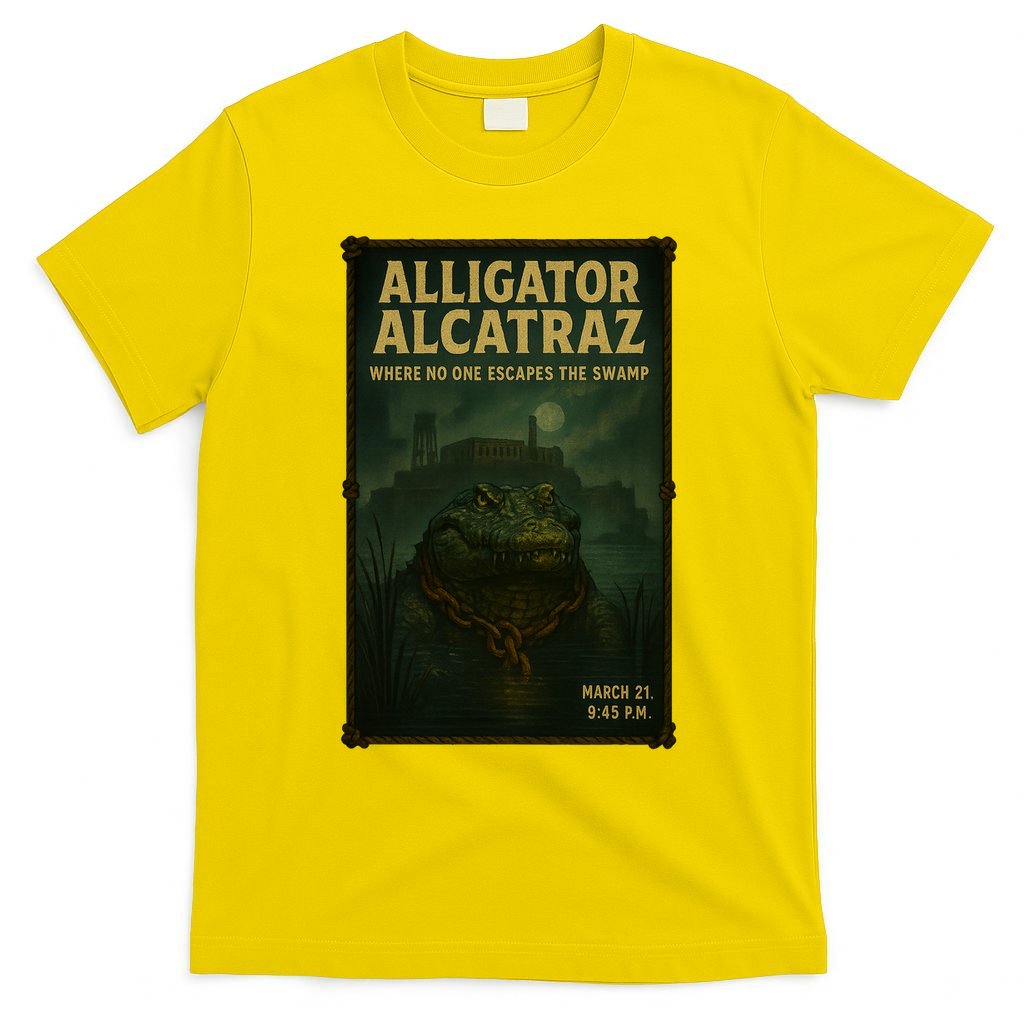 Alligator Alcatraz Where No One Escapes The Swamp T-Shirt product image 2