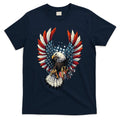 American Flag Bald Eagle 4th Of July USA Patriotic T-Shirt product image 1