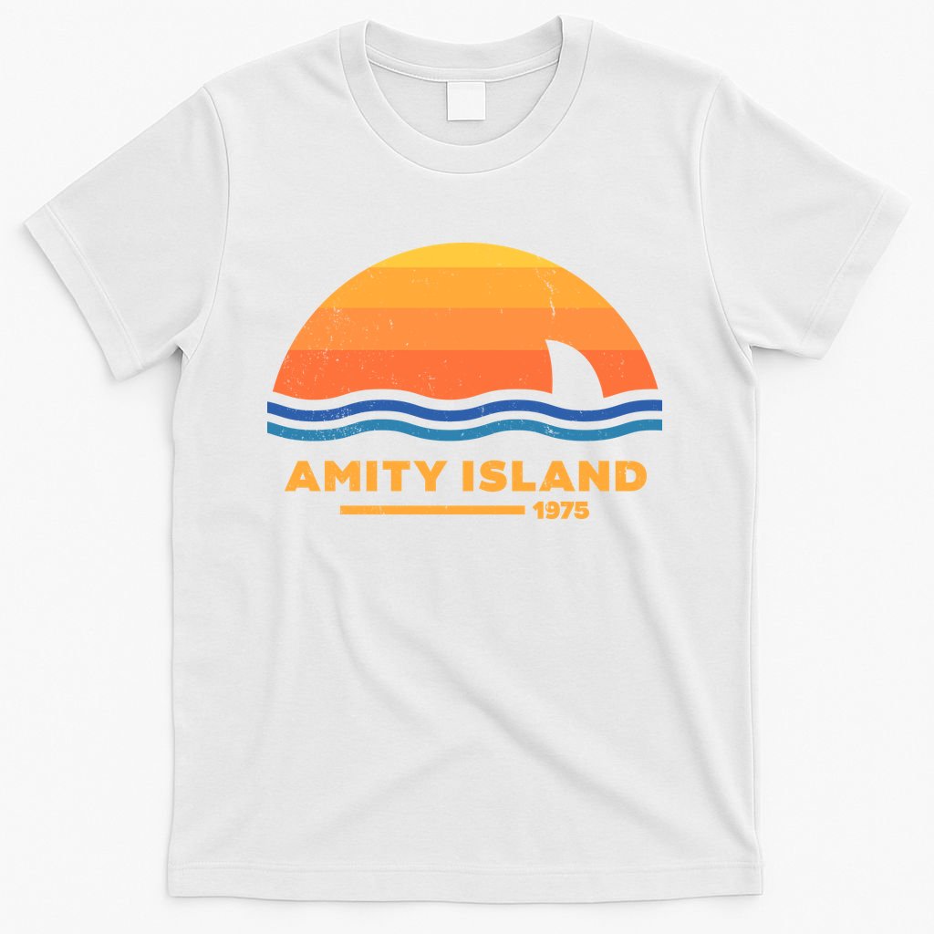 Amity Island 1975 Retro Sunset Movie Vintage T-Shirt product image 6