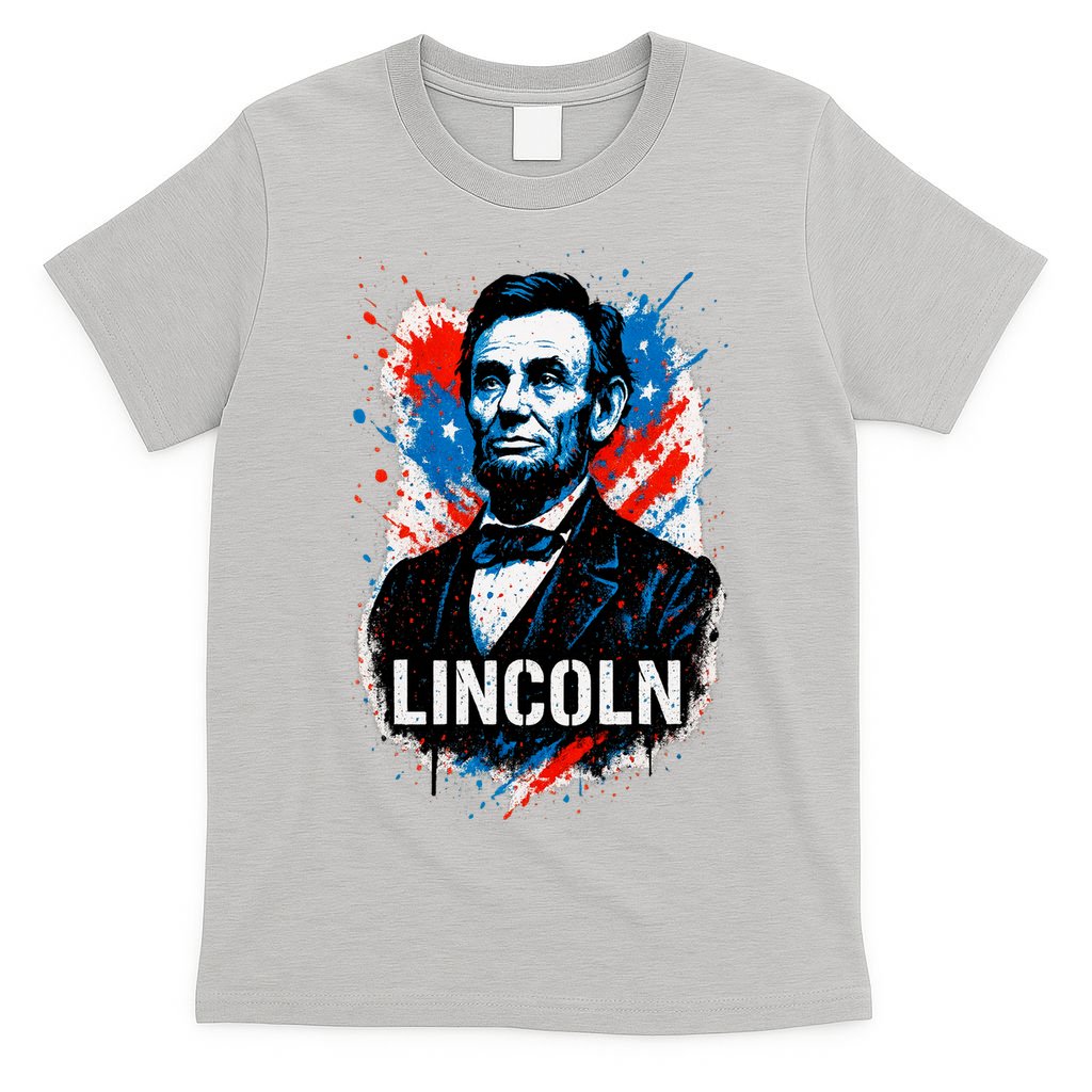 Abraham Lincoln American USA Portrait T-Shirt product image 5