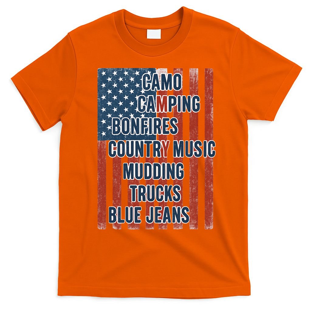 American Life Patriotic USA Flag Camo Camping Bonfires product image 3