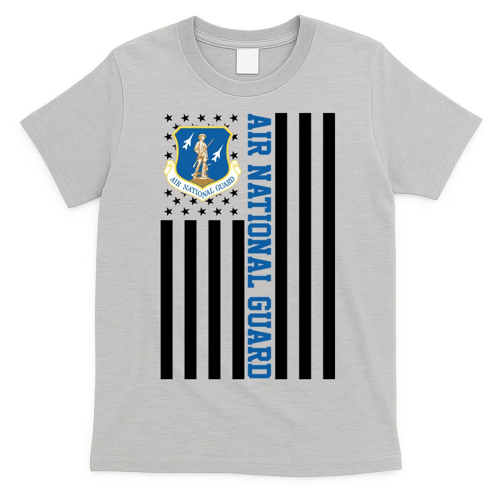Air National Guard American Flag Gift T-Shirt product image 5