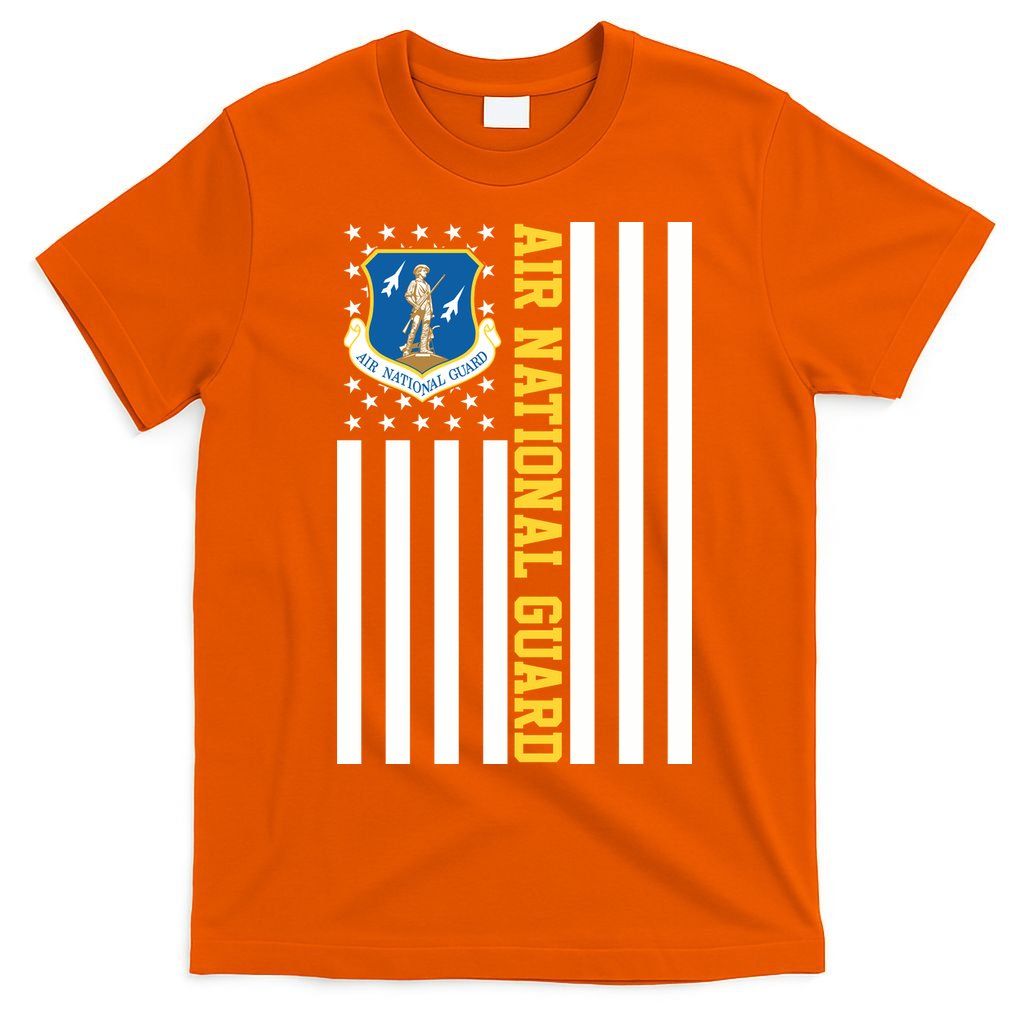 Air National Guard American Flag Gift T-Shirt product image 3