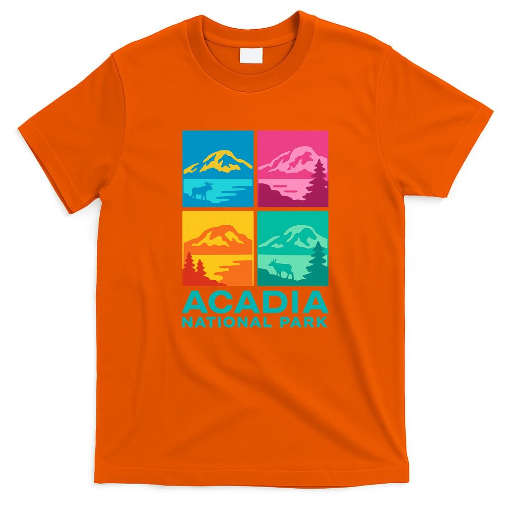 Acadia National Park Warhol Style T-Shirt product image 3