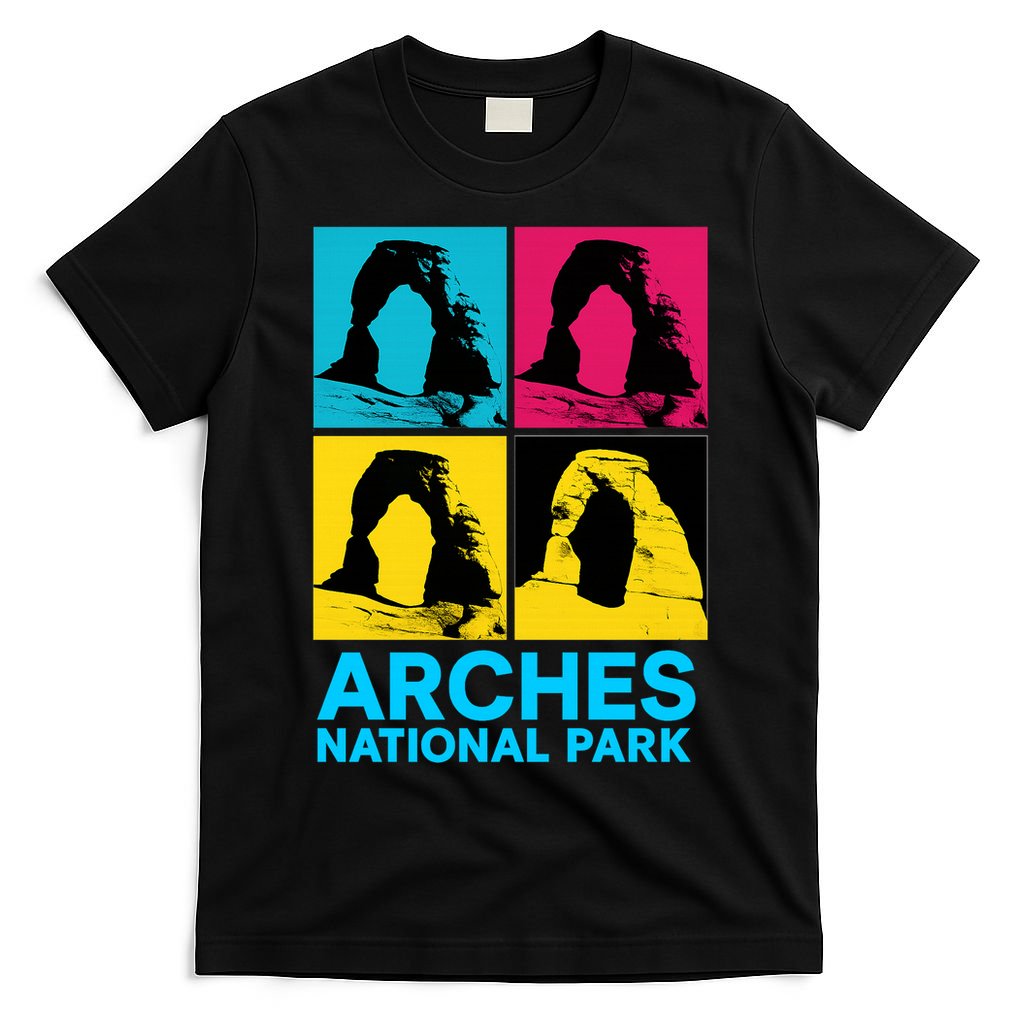 Arches National Park Warhol Style T-Shirt product image 4