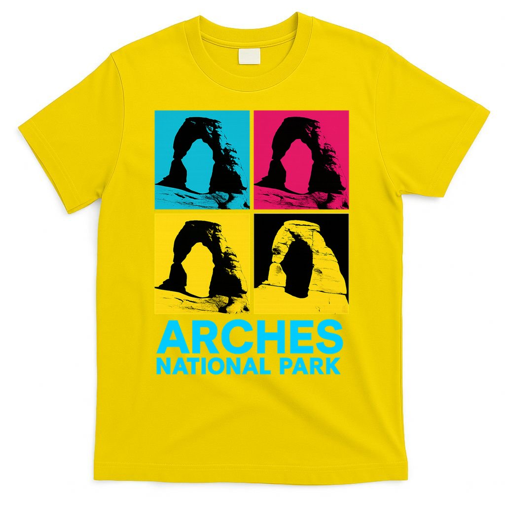 Arches National Park Warhol Style T-Shirt product image 2