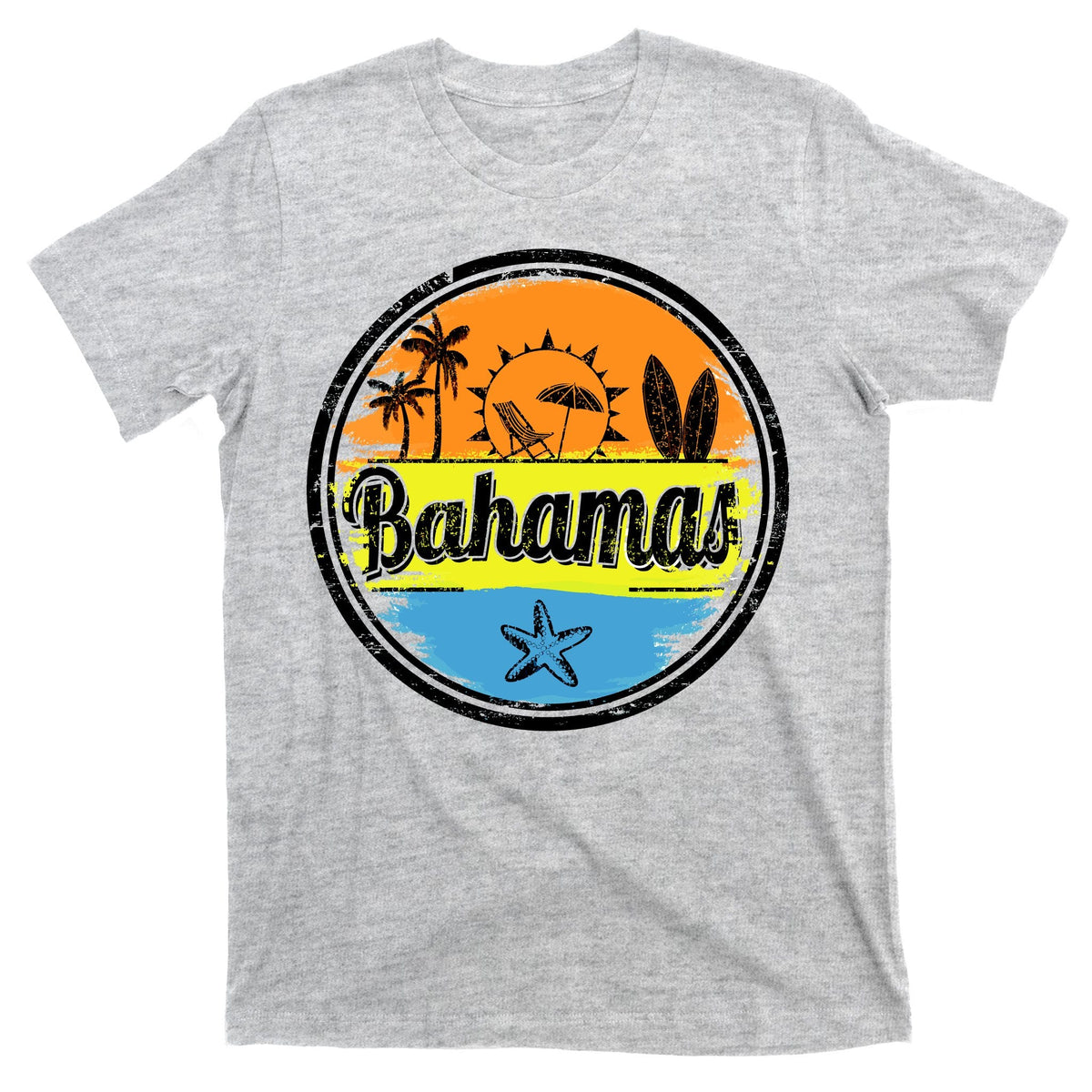Bahamas Retro Circle T-Shirt product image 9