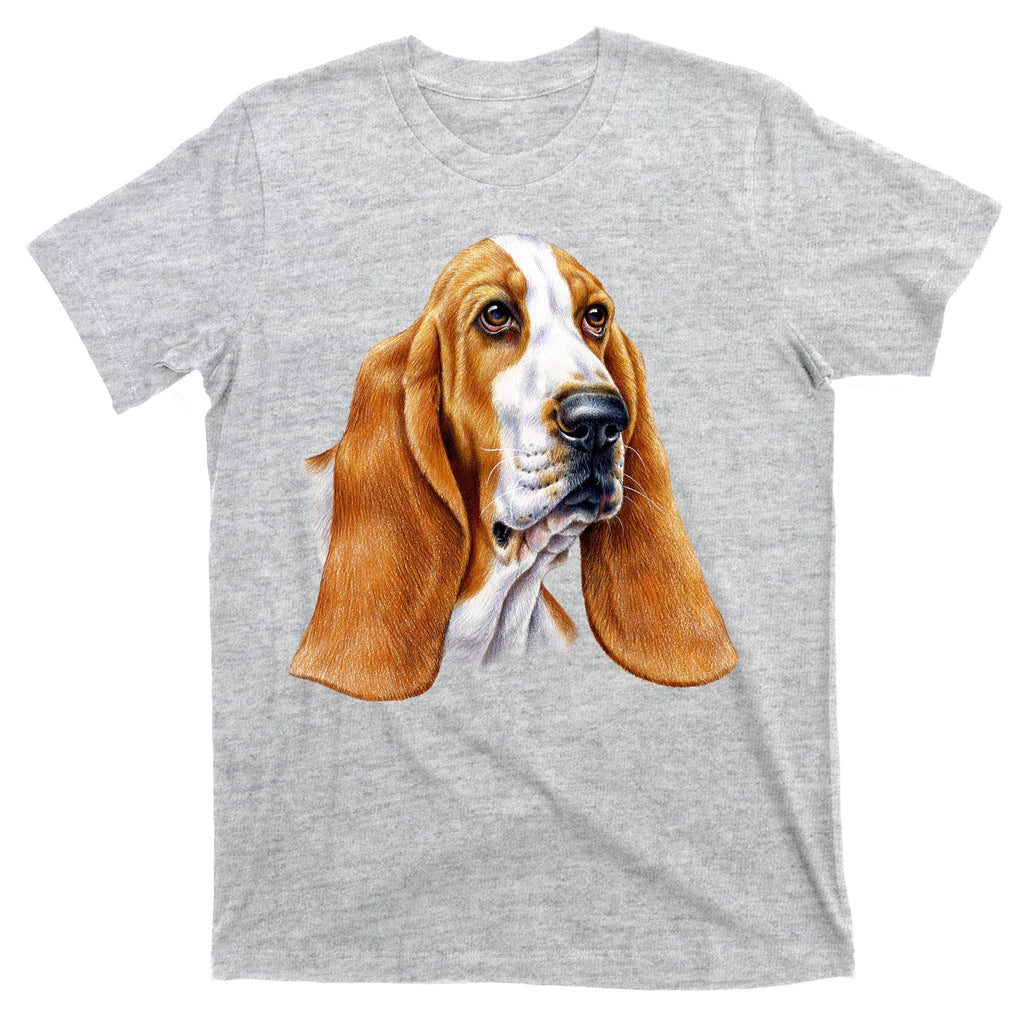 Basset Hound Face T-Shirt product image 9